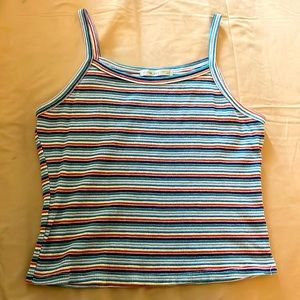 Rainbow Striped Tank Top